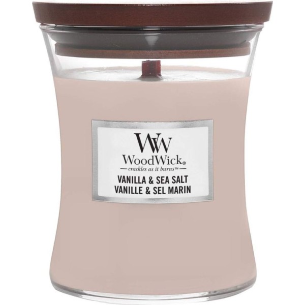 Woodwick vanilla & sea salt vela 275gr