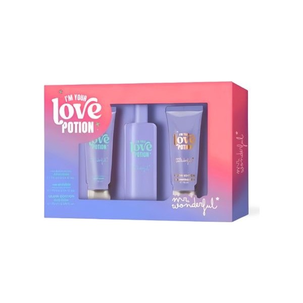 Estuche Perfume Mr Wonderful I'm your Love Potion.